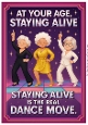 DD DISCO FUNNY FEMALE BIRTHDAY A4 3