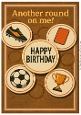 DD MALE BIRTHDAY A4 18