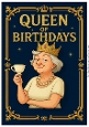 DD FUNNY FEMALE BIRTHDAY A4 97