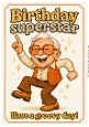 DD FUNNY MALE BIRTHDAY A4 16