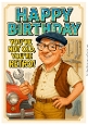 DD FUNNY MALE BIRTHDAY A4 18