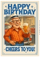 DD FUNNY MALE BIRTHDAY A4 22