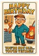 DD FUNNY MALE BIRTHDAY A4 23