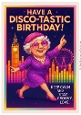 DD DISCO FUNNY FEMALE BIRTHDAY A4 19