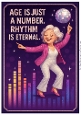 DD DISCO FUNNY FEMALE BIRTHDAY A4 22