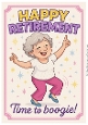 DD FUNNY FEMALE RETIREMENT A4 22