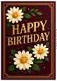 DD – FLORAL BIRTHDAY A4 5