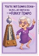 DD DISCO FUNNY FEMALE BIRTHDAY A4 31