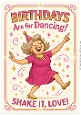 DD DISCO FUNNY FEMALE BIRTHDAY A4 33