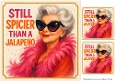 DD FUNNY FEMALE BIRTHDAY QUICK CARD 6