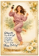 DD GOLDEN FEMALE BIRTHDAY A4 6