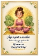 DD GOLDEN FEMALE BIRTHDAY A4 11