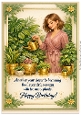 DD GOLDEN FEMALE BIRTHDAY A4 18