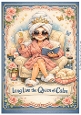 DD GOLDEN FEMALE BIRTHDAY A4 20