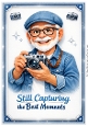 DD FUNNY SENIOR MALE BIRTHDAY A4 4
