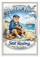DD FUNNY SENIOR MALE BIRTHDAY A4 12