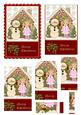 Christmas Girl and Snowman Pyramid