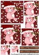 Christmas Pig Square Pyramid 3