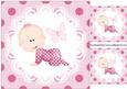Crawling Baby Girl Topper