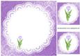 Mauve Tulip Insert