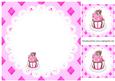 Pink Topsy Turvy Cake Insert