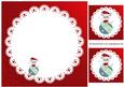 Christmas Santa Mouse Insert