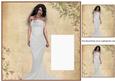 Bride with White Dress Insert