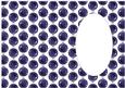 Purple Christmas Baubles Insert