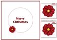 Christmas Flower Insert 1