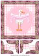 New Baby Girl Quadro Petal Corner Stacker