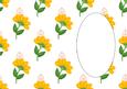 Baby Girl in Flower Insert