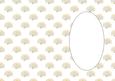 Lotus Flower White Yellow Insert