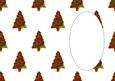Christmas Tree with Poinsettias Insert