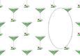 Halloween Eyeball-bile Martini Insert