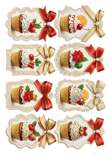 Christmas Festive Cupcakes 3