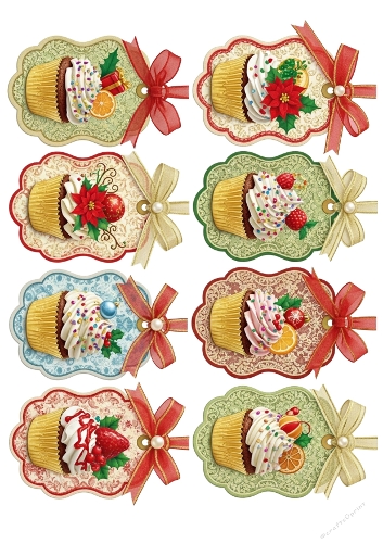 Christmas Festive Cupcakes 4