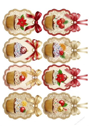 Christmas Festive Cupcakes 5