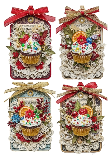 Christmas Festive Cupcakes 9