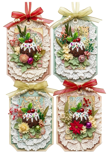Christmas Pudding Tags 5