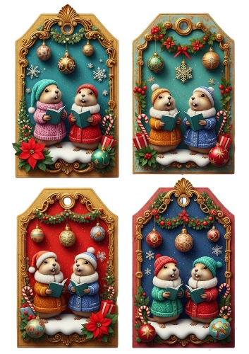 Adorable pet tags 14 Prairie Dogs