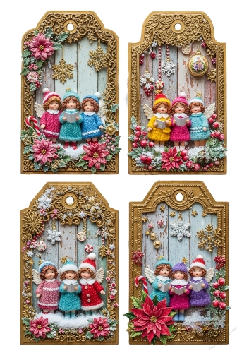 Adorable tags 17 Retro Dolls