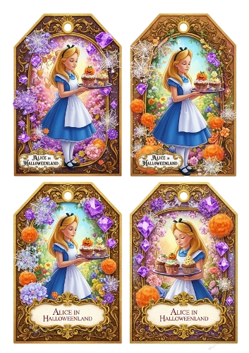 Alice in Halloweenland Tags 13