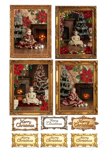 Antique Christmas Dolls 4