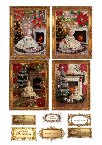 Antique Christmas Dolls 5