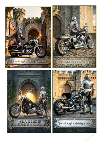 Knight in Shining Armour and Harley 01