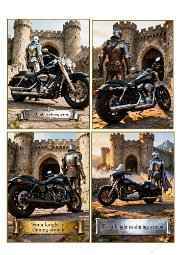 Knight in Shining Armour and Harley 02
