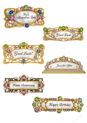 Large Labels matching Flower Dress Shaped cards 2