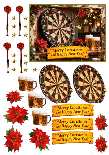 Merry Darts Christmas