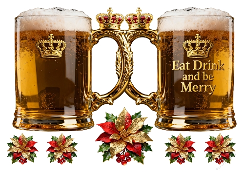 Beer Tankard Shaped Card 03