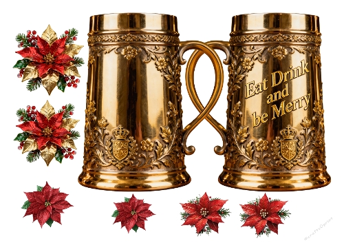 Beer Tankard Shaped Card 07